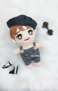 Outfit doll 20cm - Yếm thun (không kèm mũ nồi)