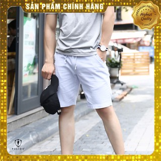 Quần Short Đũi Trơn POLIDO Chất Liệu Đũi Tự Nhiên Thoáng Mát, Màu Sắc Đa Dạng