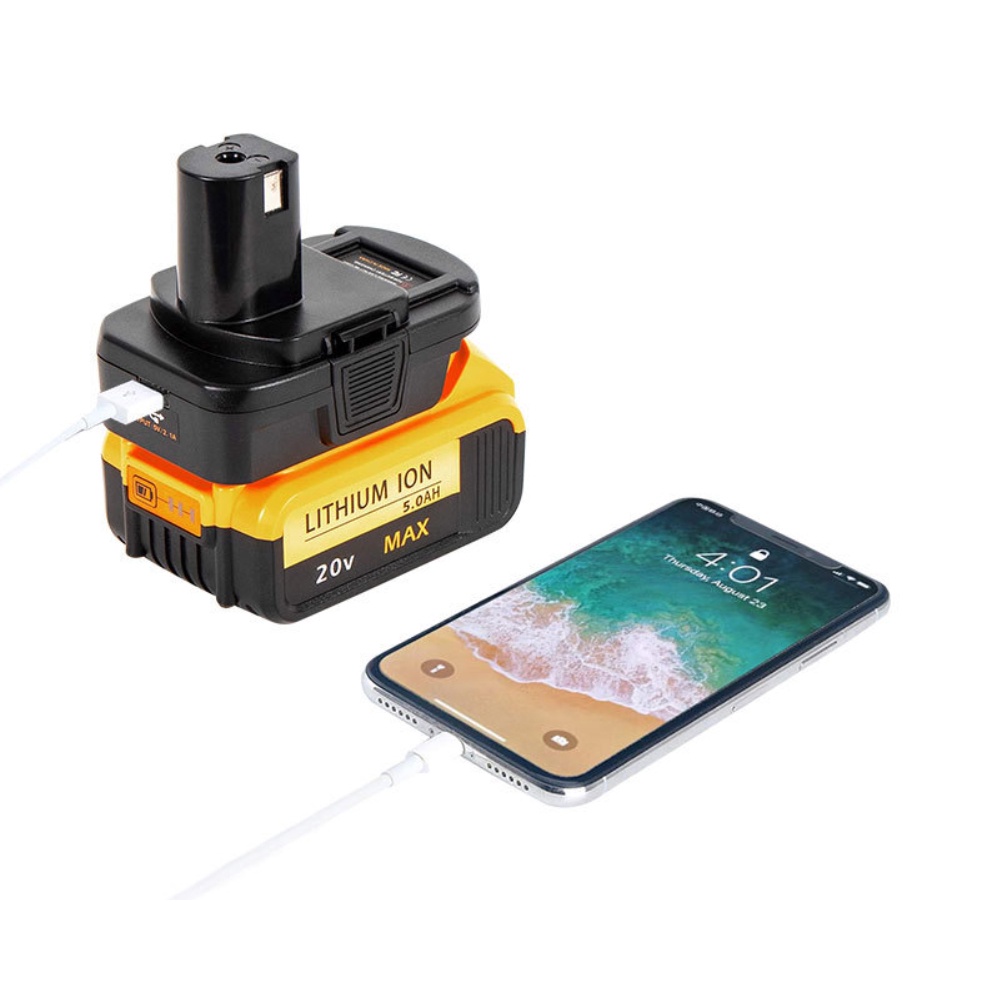 Bộ chuyển đổi pin cho pin lithium Dewalt/Milwaukee 18V 20V sang dụng cụ điện Ryobi 18V Cho Ryobi P108 P1055 P108 P105