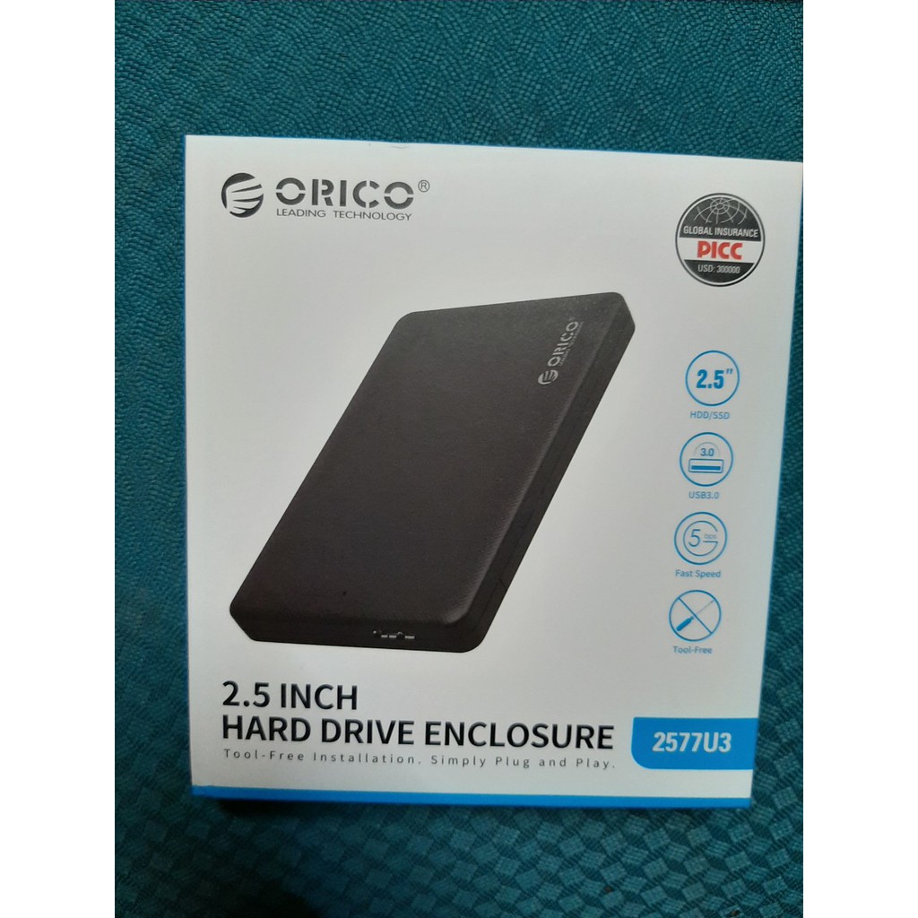 HDD BOX 2.5 ORICO Sata 3 USB 3.0 trong suốt