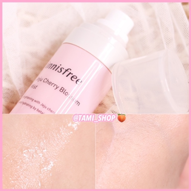 XỊT KHOÁNG INNISFREE JEJU CHERRY BLOSSOM MIST