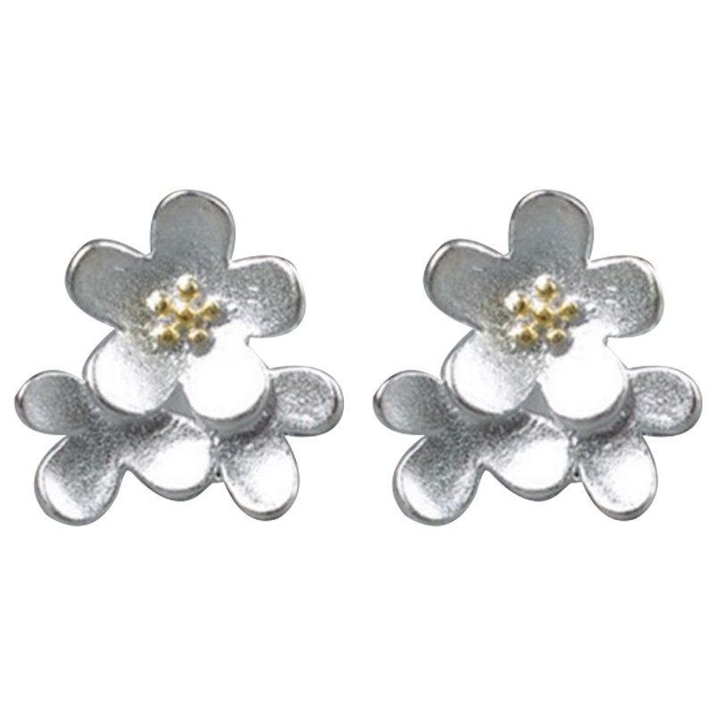 Bông Tai Hình Hoa Nhỏ Xinh Xắn Thời Trang