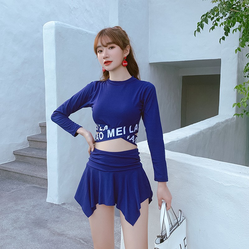 Bikini 2 mảnh dài tay chống nắng  140520 (Hàng oder chuẩn hình 100%) | BigBuy360 - bigbuy360.vn