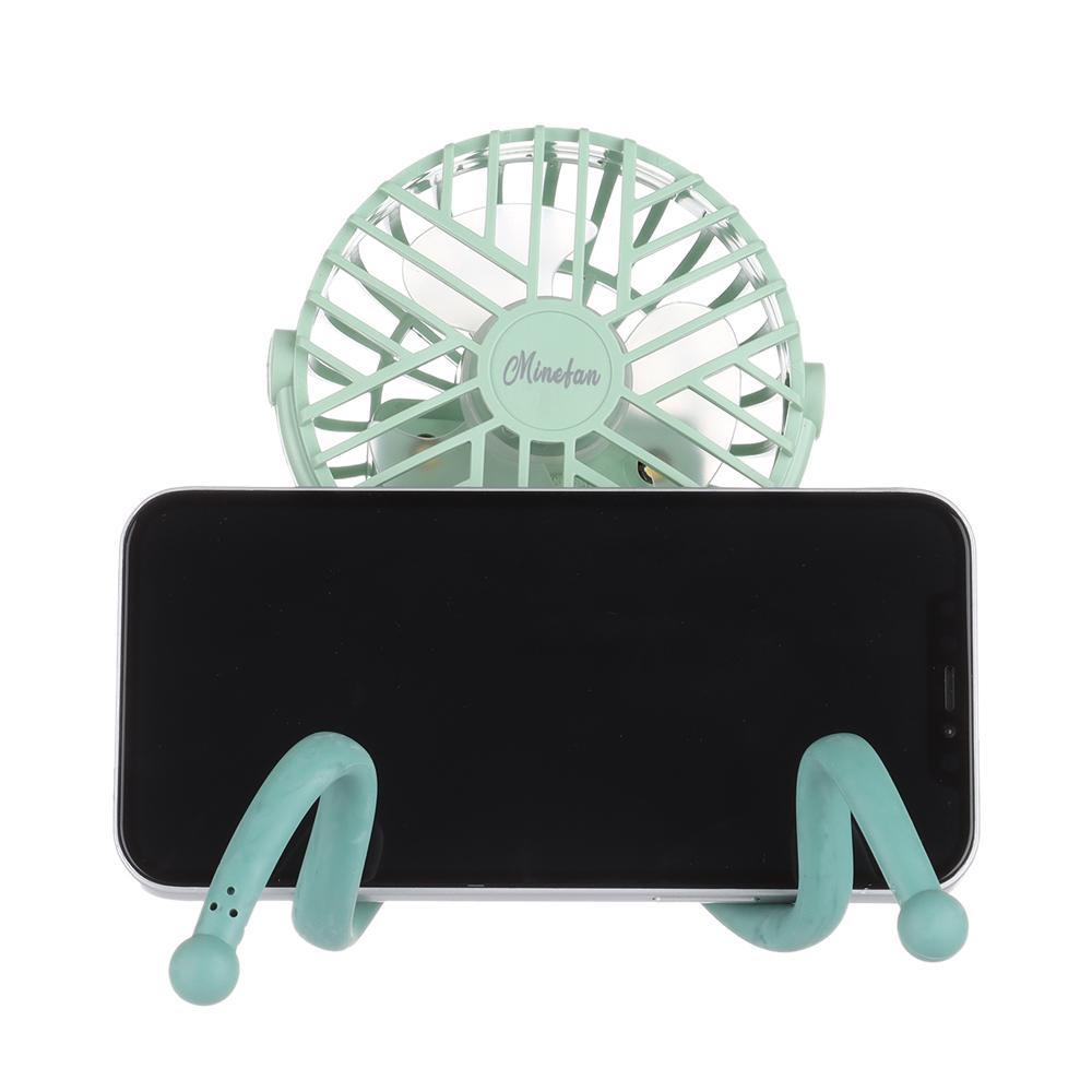 Quạt Tích Hợp Đèn Ngủ Gắn Xe Đẩy Em Bé Tiện Dụng