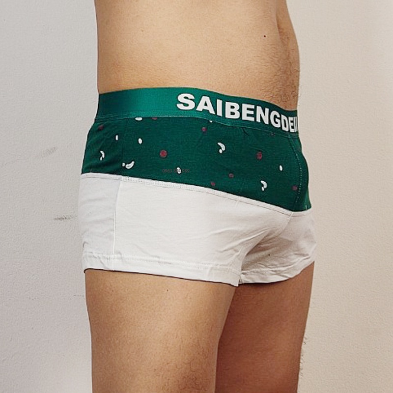 Quần ngủ nam SAI.01 chất cotton cạp bản rộng phối lót trước cho anh em, màu sắc trẻ trung, năng động