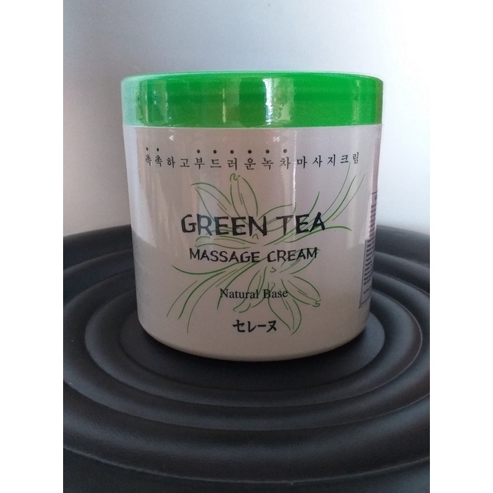 Kem Massa Green Tea Kem Massage Tinh chất Trà Xanh Cao cấp Hàn Quốc (450gram)
