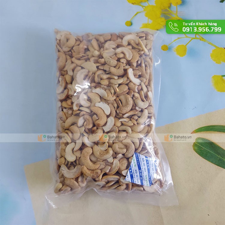 Hạt điều bể đã bóc vỏ lụa gói 1kg