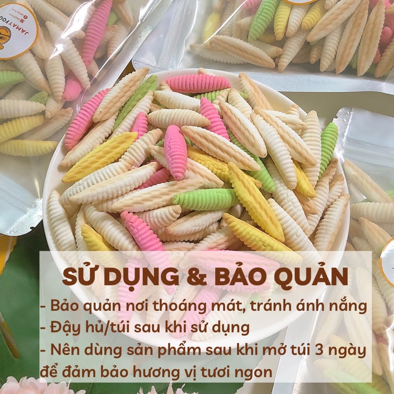 Bánh Men Sâu Đuông Thơm Ngon Béo Ngậy Ăn là Ghiền | Ăn vặt Jamay Food