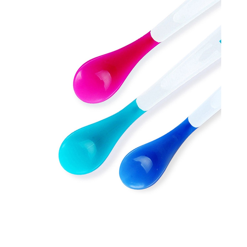 Set 4 Thìa báo nóng Munchkin từ 4 tháng