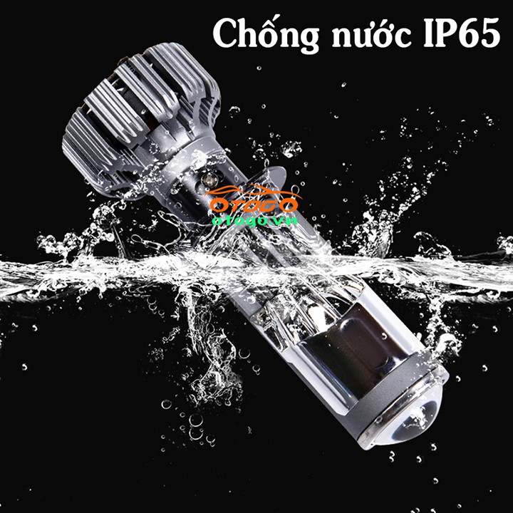 Đèn Led Gương Cầu Mini G7 Chân H4 - 55W Siêu Sáng