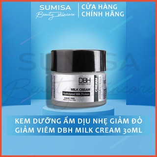 Kem dưỡng ẩm dịu nhẹ giảm đỏ giảm viêm DBH Milk Cream 30ml