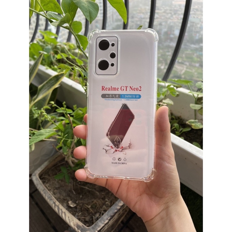 Ốp lưng dẻo chống sốc cho Oppo Reno GT Neo 2 trong suốt