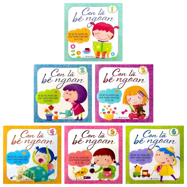 Sách - Bộ Con Là Bé Ngoan (Cuốn Lẻ Và Combo)