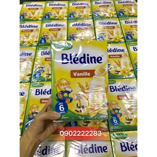 Bột pha sữa Bledina vị Vanille từ 6 tháng date 12/2018 500gr