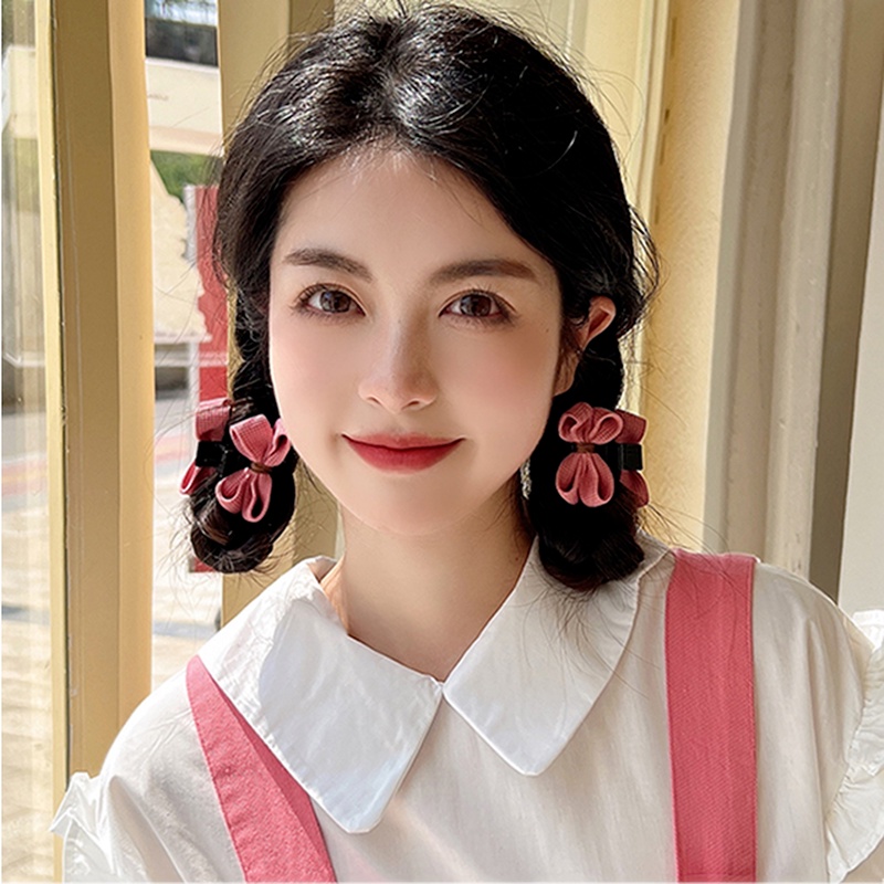 Kẹp Tóc Hình Bánh Donut Nhỏ Nhắn Dễ Thương Xinh Xắn Dành Cho Bé Gái