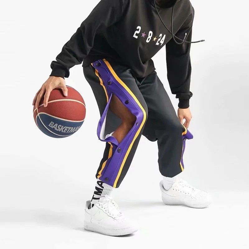 Quần Tập Luyện Bóng Rổ NBA Khóa Cài Toàn Diện Cho Nam