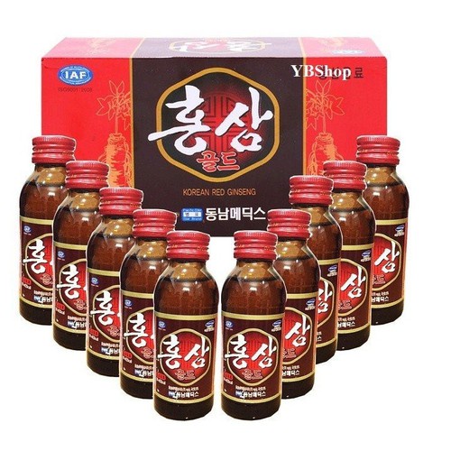 Nước đông trùng và nước hồng sâm Hàn Quốc 100ml x 10 chai