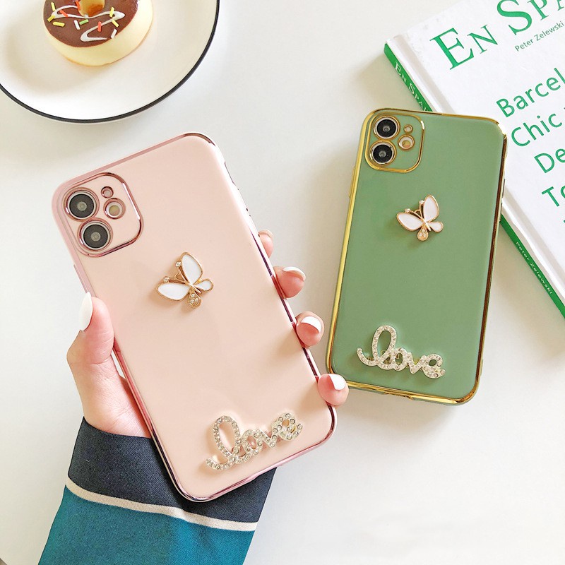 Ốp Điện Thoại Mạ Điện Cho OPPO A5 A3S A12E A15 A15S A7 A5S A12 A59 A79 F5 A31 2020 A83 A92 A52 A9 2020 A5 2020 A55 4G