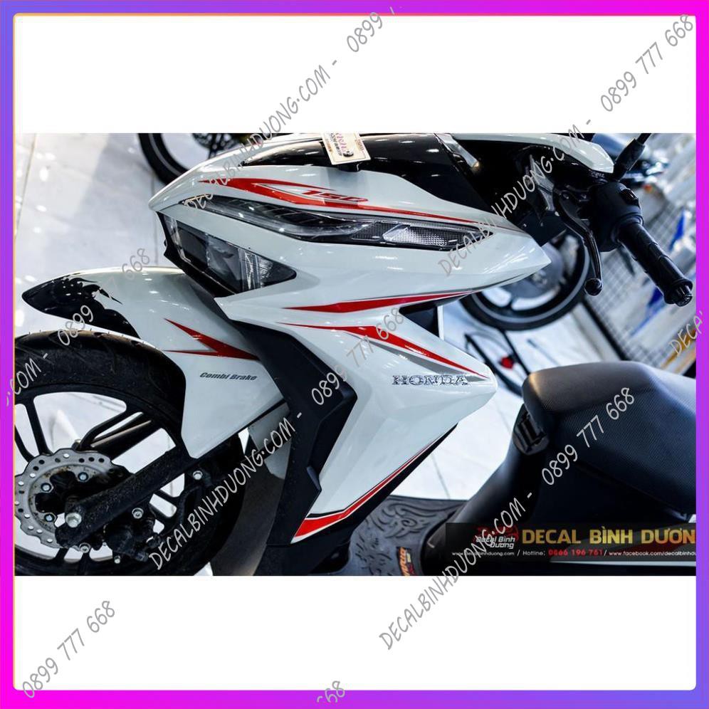 Tem Trùm - Rời Vario 125/150 Đỏ Trắng Mới Nhất