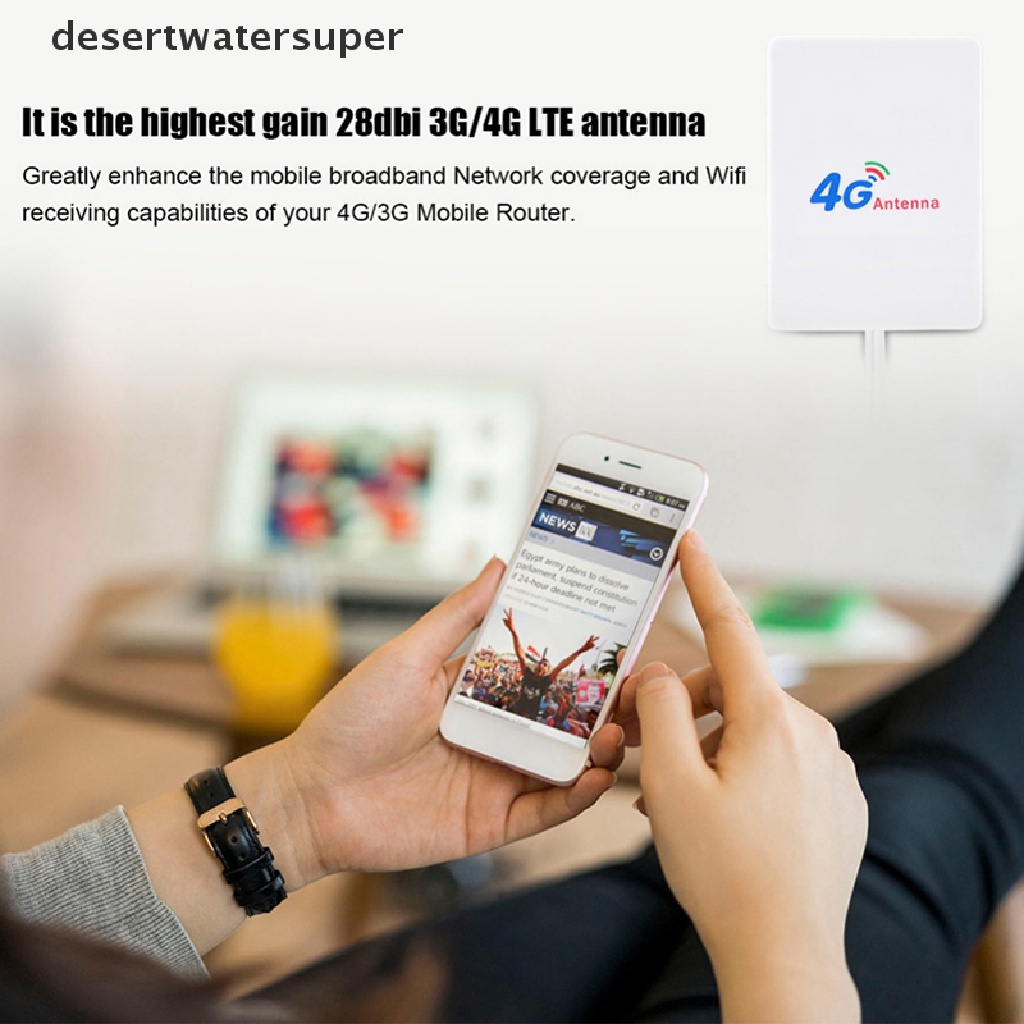 Ăng ten khuếch đại tín hiệu wifi TS-9 28dbi 4g 3g lte | BigBuy360 - bigbuy360.vn