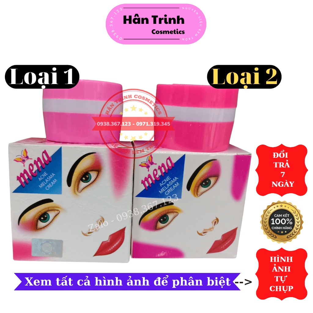 Kem Mena Thái Lan Loại 1 Hộp 3g - Mỹ Phẩm Hân Trinh