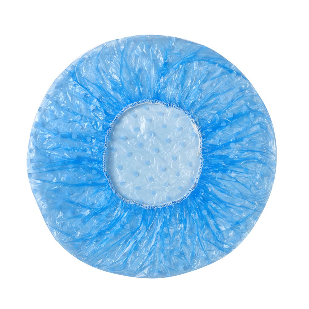 【COD】Set 6 Mũ Trùm Tóc Khi Tắm Họa Tiết Chấm Bi Chất Liệu Co Giãn Chống Nước Tiện Dụng Cho Nữ