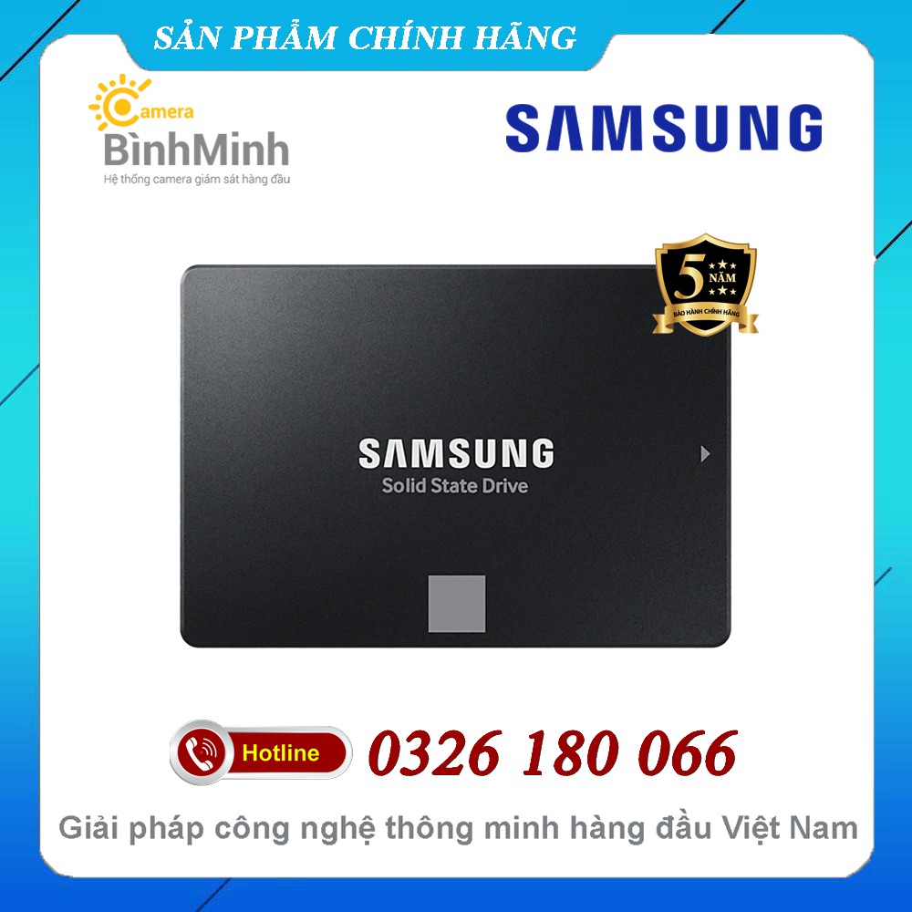 Ổ Cứng SSD 250GB 500GB 1TB 2TB Samsung 870 Evo 2.5 Inch SATA 3 (MZ-77E250BW / MZ-77E500BW / MZ-77E1T0W)