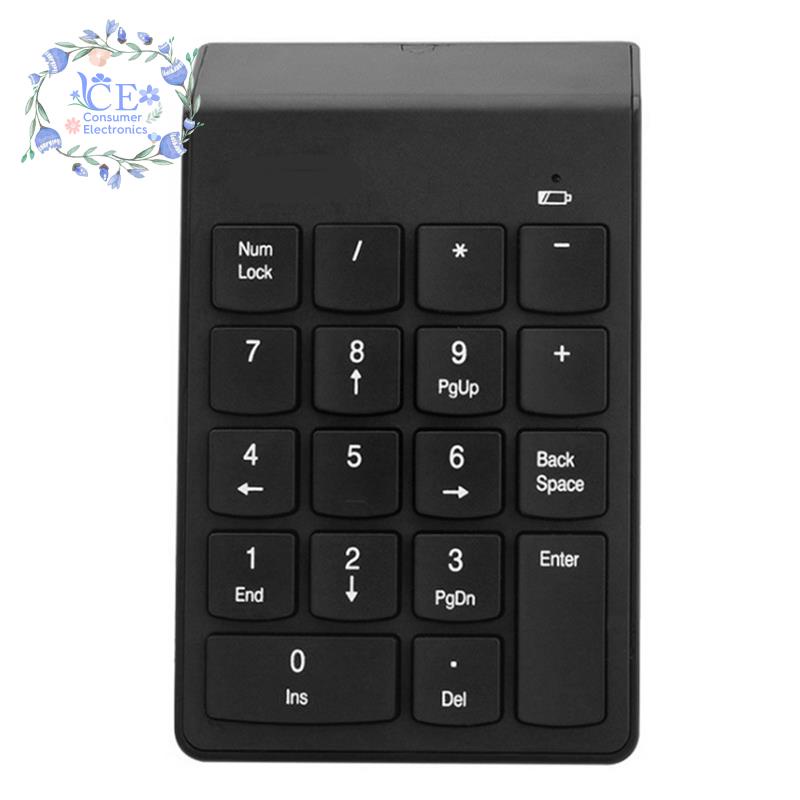 Bàn phím số 21 phím không dây phù hợp cho bàn phím máy tính