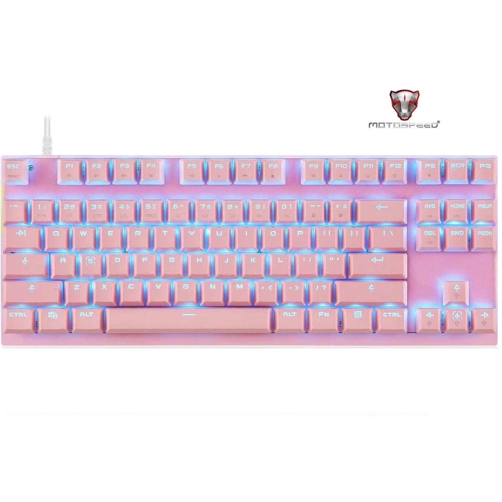 BÀN PHÍM CƠ MOTOSPEED CK82 PINK VERSION