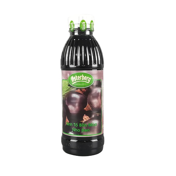Sinh Tố Osterberg  Nho Đen 1000ml