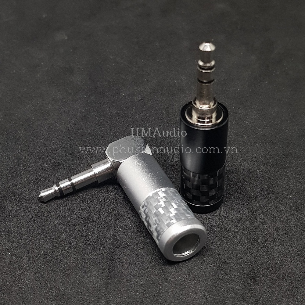 Giắc cắm tai nghe 3.5mm sợi Cacbon