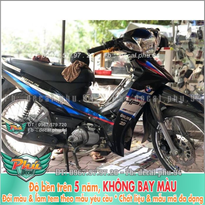 Tem rời Sirius Hp4 Crom đen xanh (H) -1