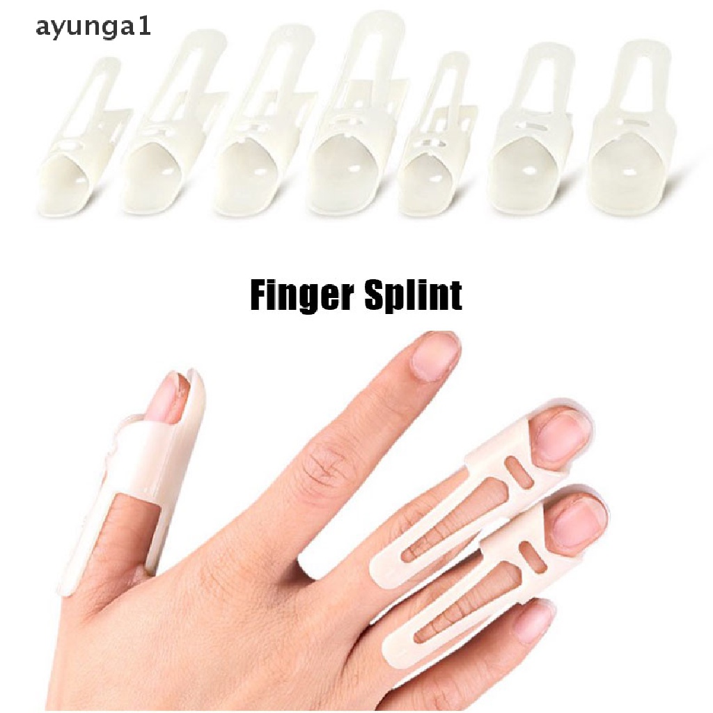 [ayunga1] Care Adjustable Mallet Finger Joint Support Splint Fracture Pain Finger Splint [new]