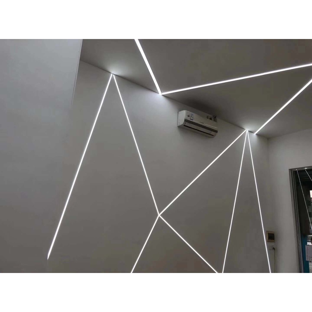 Dây Led dán thanh nhôm cuộn 5m chíp Led 2835 ánh sáng trắng, vàng, trung tính
