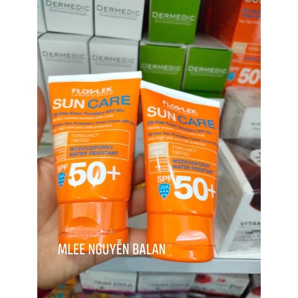 Kem chống nắng Floslek Sun care oil free cho dầu mụn