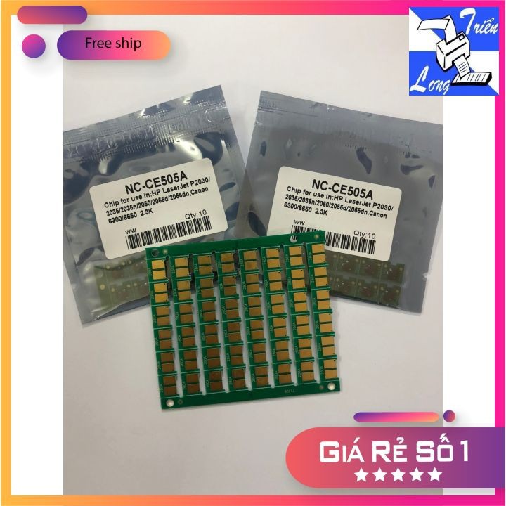 Chip HP 505A tương thích HP 2030/2035a/2050/2055