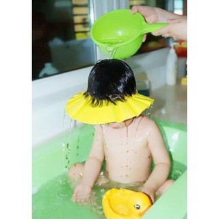 Mũ gội đầu cho bé