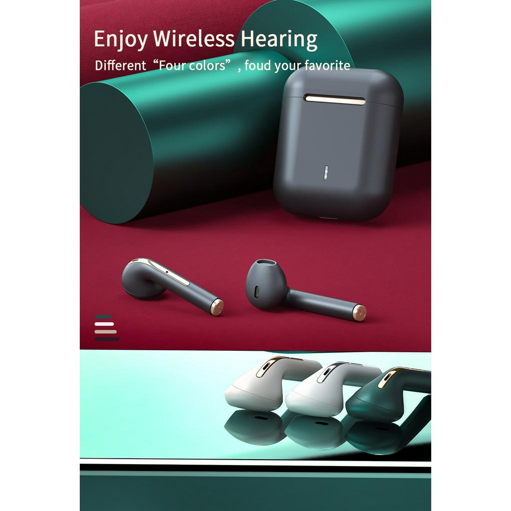 Tai Nghe Nhét Tai Bluetooth 5.0 J18 Âm Thanh Stereo Sống Động Chất Lượng Cao