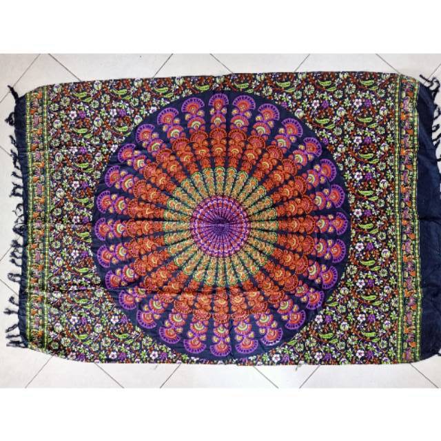 Tấm Vải Đi Biển Họa Tiết Mandala Độc Đáo