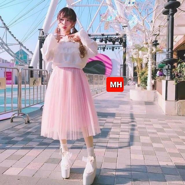 Chân váy tutu công chúa hình thật kèm clip Nini clothes | BigBuy360 - bigbuy360.vn