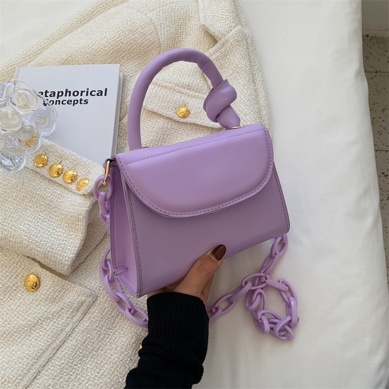 Túi Đeo Vai Màu Kẹo Phong Cách Phương Tây Cổ Điển Thời Trang Mùa Xuân 2022 Cho Nữ