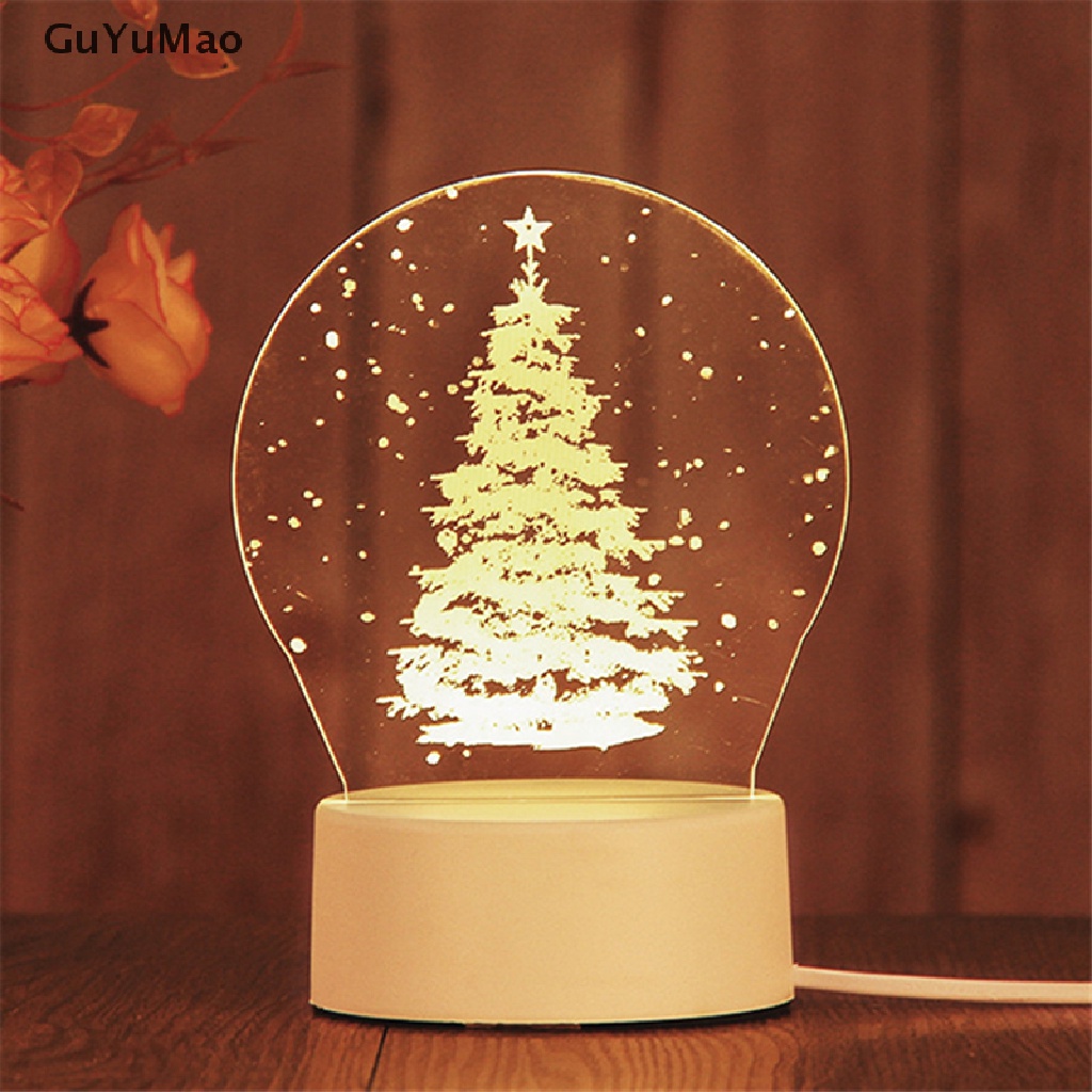 Đèn Ngủ 3D Bằng Acrylic Dùng Trang Trí Phòng Ngủ