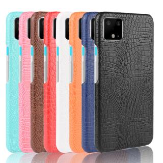 Ốp điện thoại cứng da pu giả da cá sấu thời trang cho Google Pixel XL 2XL Pixel 3 3XL 3A XL 4 XL