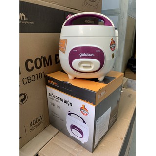 Nồi Cơm Điện Goldsun 1 lít CB3101 Nấu Nhanh, Ngon Cơm Dành Cho 2 Người, Sinh Viên, Người Ở Độc Lập