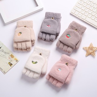 Găng Tay Đan Len Giữ Ấm Mùa Đông Cho Bé