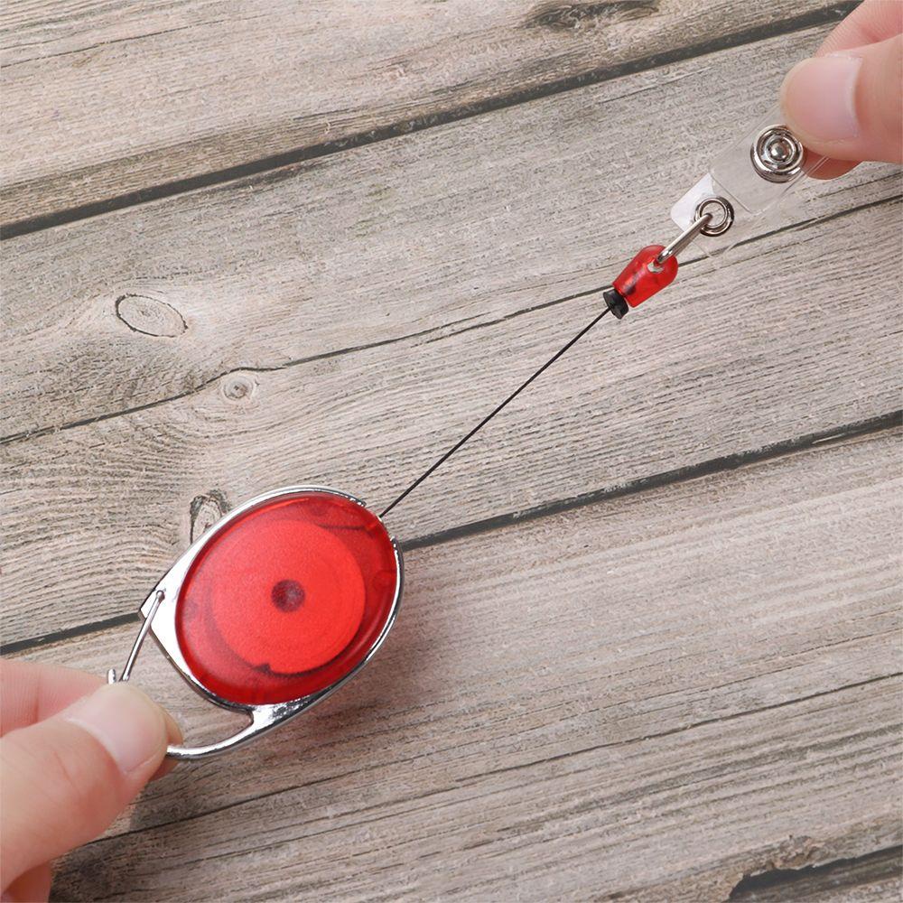 PISTA 1 Dây Kẹp Giữ Huy Hiệu Chống Thất Lạc Cho Văn Phòng