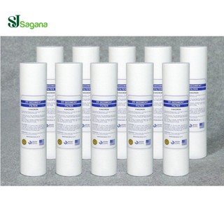 Bộ 5 lõi lọc nước số 1 pp 10 inch