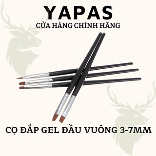 Cọ nail vẽ móng , cọ bản đắp gel đầu vuông chuyên dụng cho dân làm nail