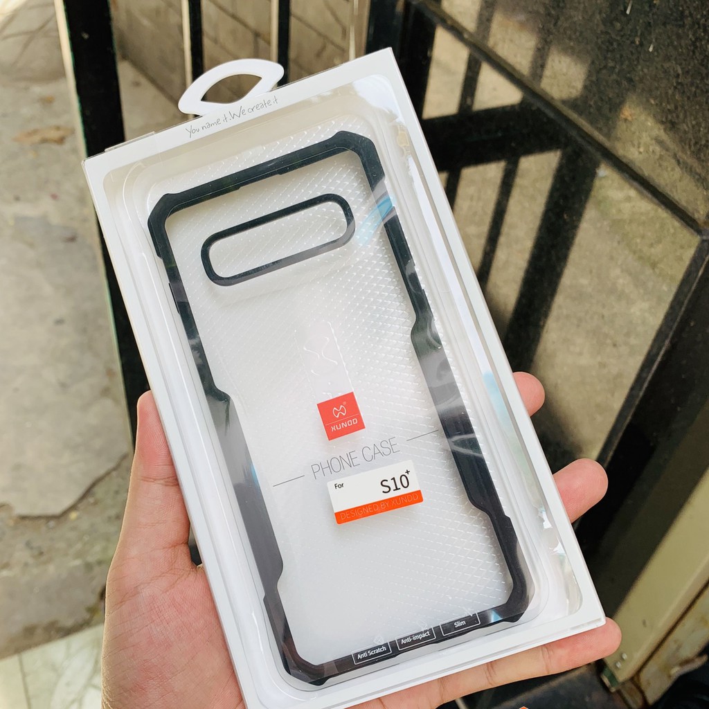 SAMSUNG GALAXY S10 PLUS - ỐP LƯNG CHUẨN CHỐNG SỐC XUNDD