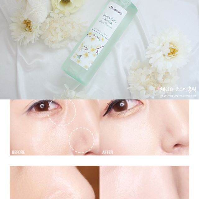 Nước hoa hồng Mamonde Aqua Peel Toner Plum Blossom